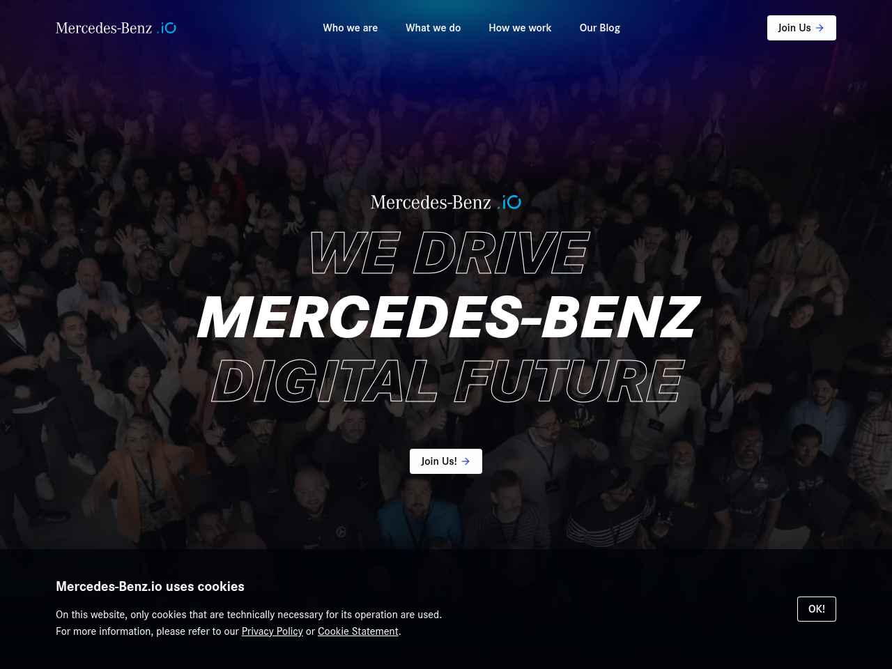 Screenshot of https://www.mercedes-benz.io/