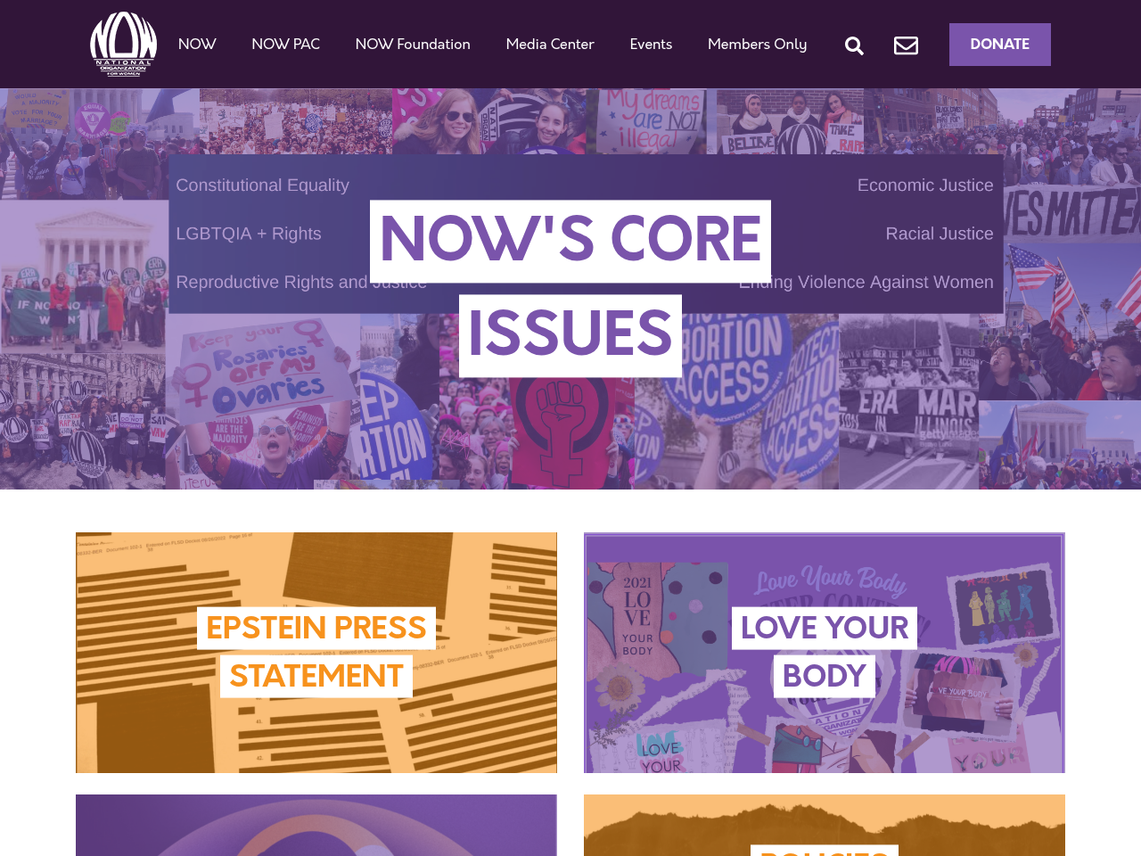 Screenshot of https://now.org/