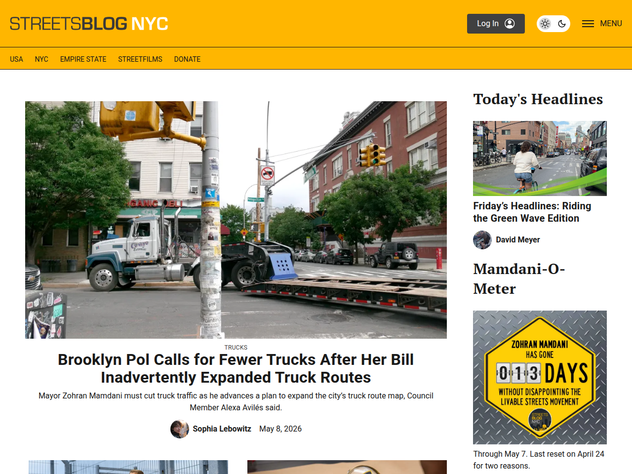 Screenshot of https://nyc.streetsblog.org/