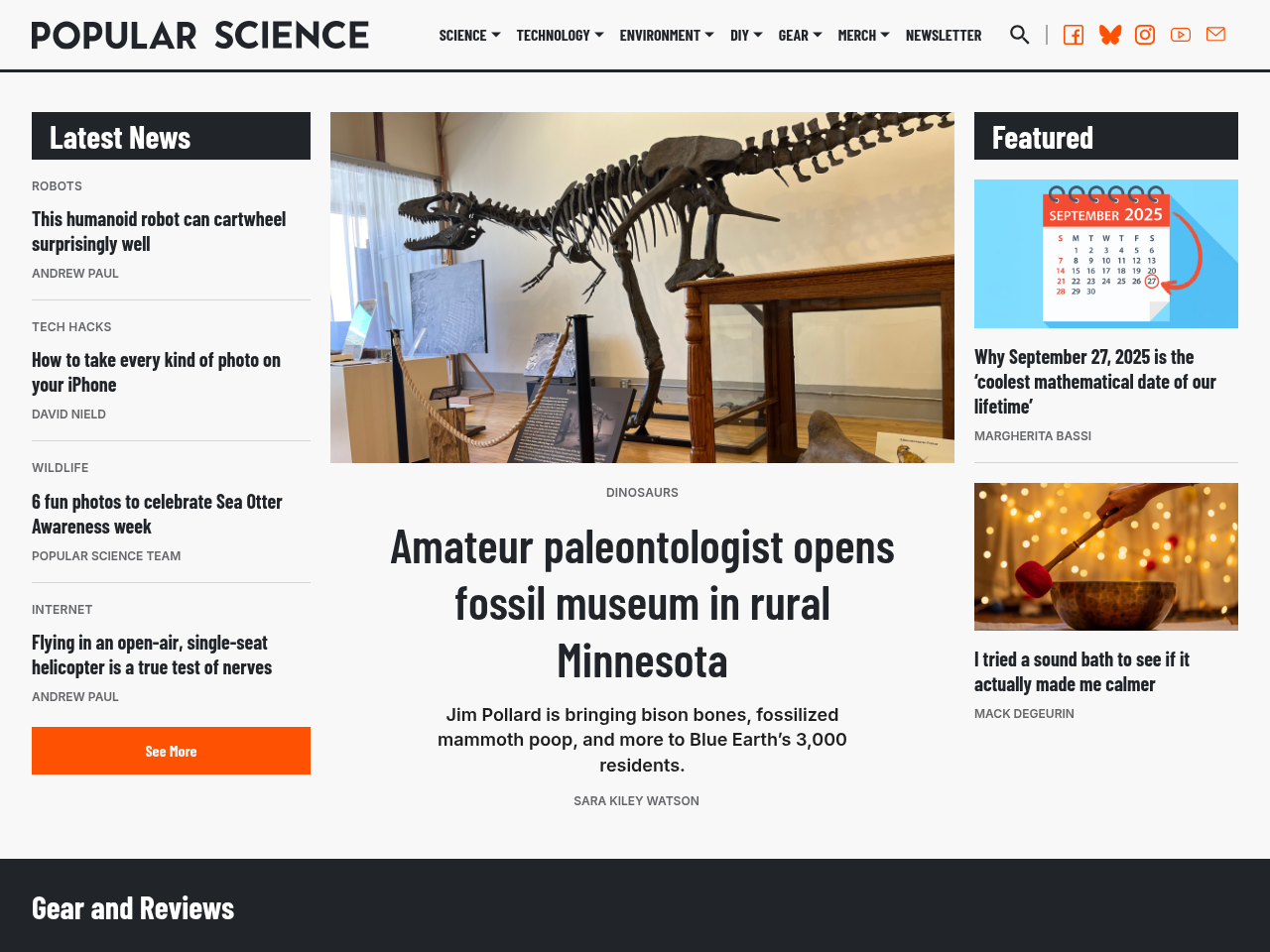 Screenshot of https://www.popsci.com/