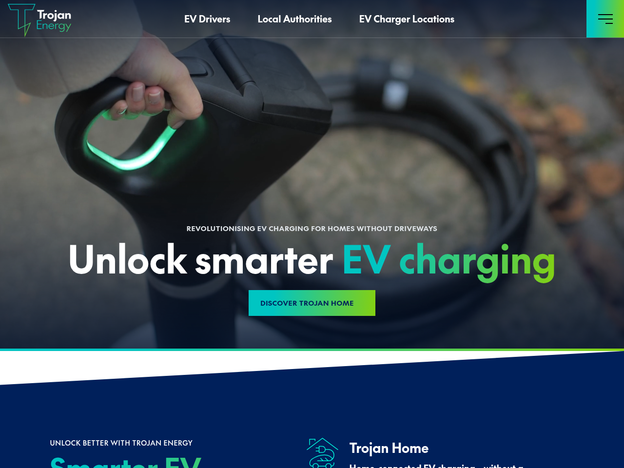 Screenshot of https://trojan.energy/